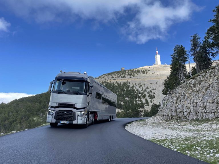 Camion portique arche arrivee 3eme generation