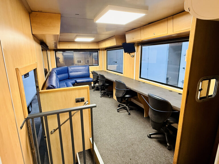 camion portique arche arrivée et départ